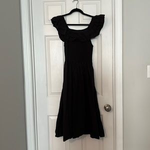 Black nap dress